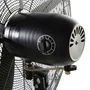 Orbegozo PWS 0167 Ventilador de Pie 180W con 3 Aspas 65cm, 3 Velocidades, Oscilación, Altura Regulable hasta 171cm y Base Estable de Hierro Fundido